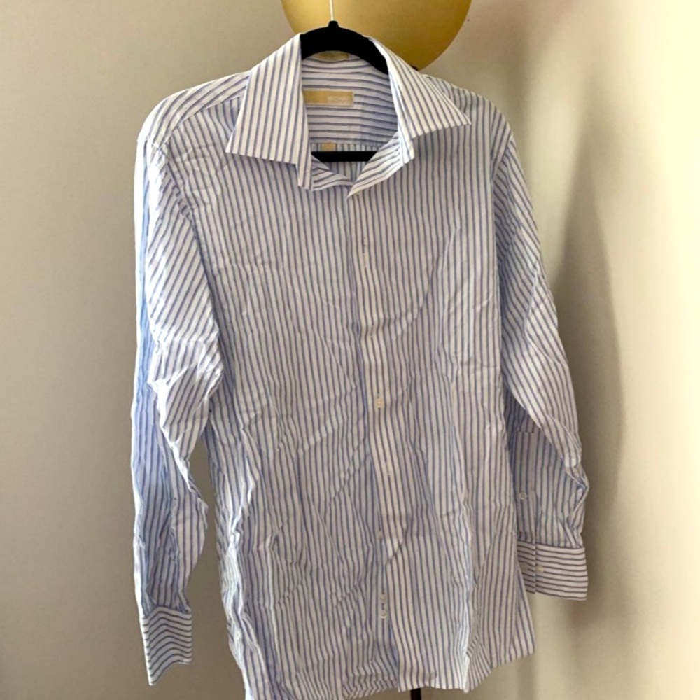 Michael Kors striped dress shirt